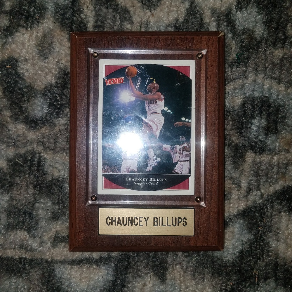 Chauncey Billups Nuggets/ guard card